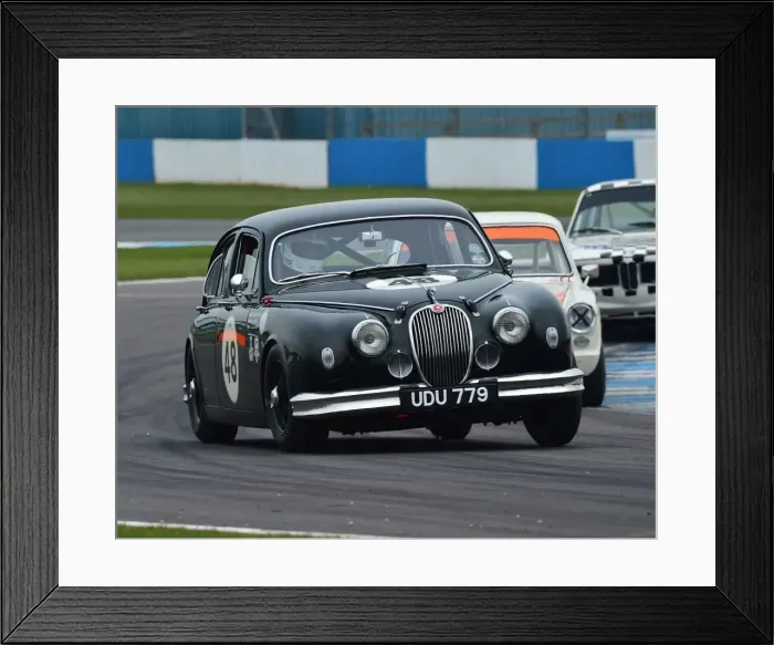 Framed Print : CM19 0606 Richard Butterfield, Peter Dorlin, Jaguar Mk1 Framed Print : CM19 0606 Richard Butterfield, Peter Dorlin, Jaguar Mk1