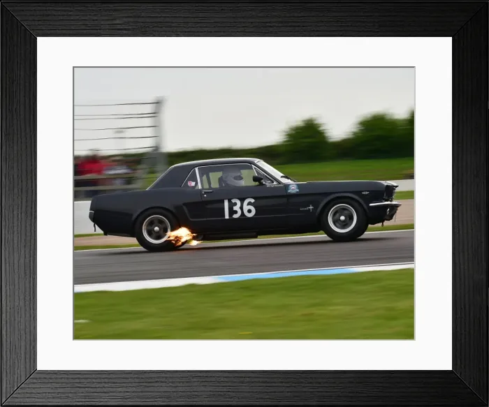 Framed Print : CM19 0783 Nigel Batchelor, Ford Mustang