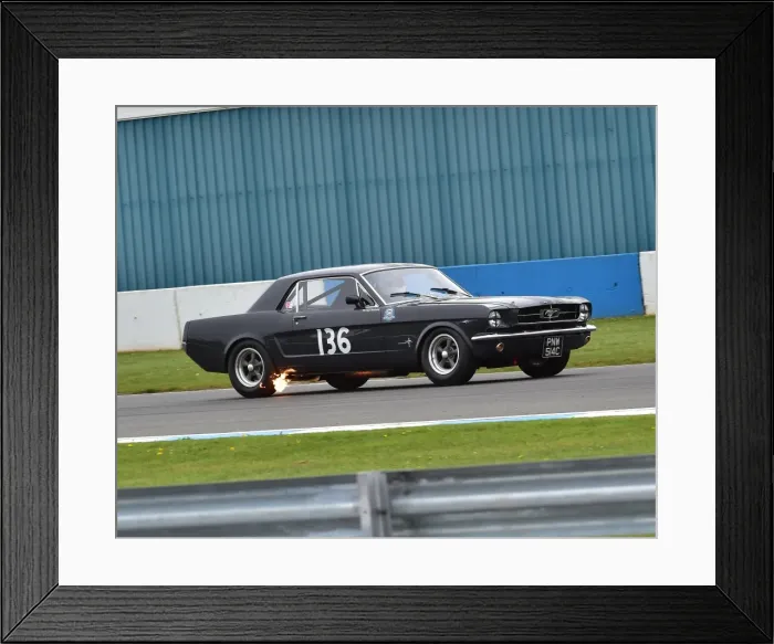 Framed Print : CM19 0690 Nigel Batchelor, Ford Mustang Framed Print : CM19 0690 Nigel Batchelor, Ford Mustang