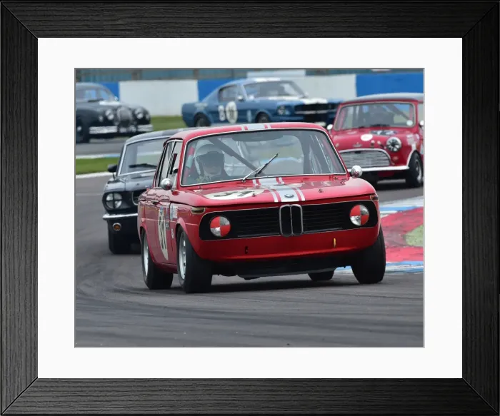 Framed Print : CM19 0601 Les Ely, BMW 2000 Ti Framed Print : CM19 0601 Les Ely, BMW 2000 Ti