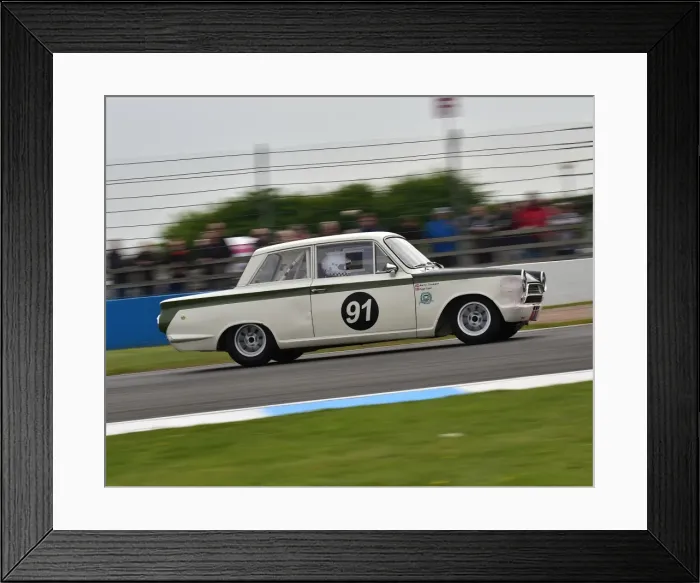 Framed Print : CM19 0744 Martin Strommen, Ford Lotus Cortina Mk1 Framed Print : CM19 0744 Martin Strommen, Ford Lotus Cortina Mk1