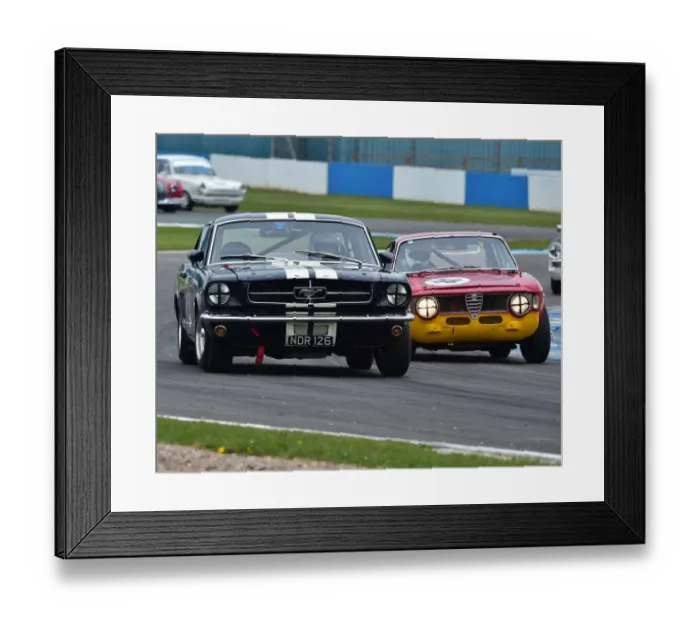 Framed Print : CM19 0598 Nicholas Ruddell, Ford Mustang, David Alexander, Richard Fores, Alfa Romeo Framed Print : CM19 0598 Nicholas Ruddell, Ford Mustang, David Alexander, Richard Fores, Alfa Romeo