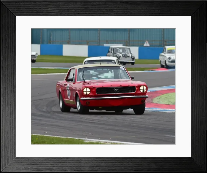 Framed Print : CM19 0620 Mark Burton, Ford Mustang Framed Print : CM19 0620 Mark Burton, Ford Mustang