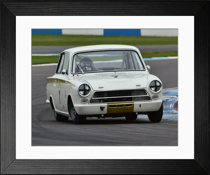 Framed Print : CM19 0617 Steve Soper, Ford Lotus Cortina Mk1 Framed Print : CM19 0617 Steve Soper, Ford Lotus Cortina Mk1