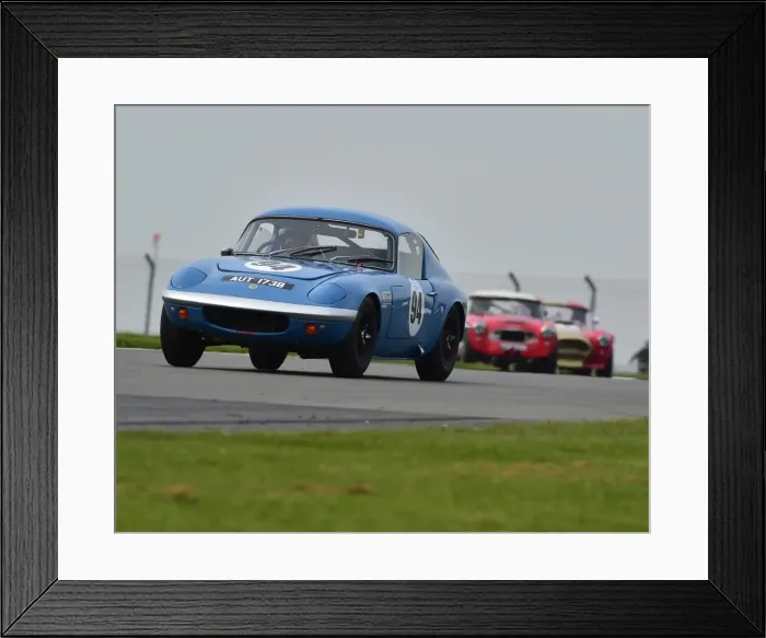 Framed Print : CM18 9727 Robert Rawe, Mark Midgley, Lotus Elan 26R Shapecraft