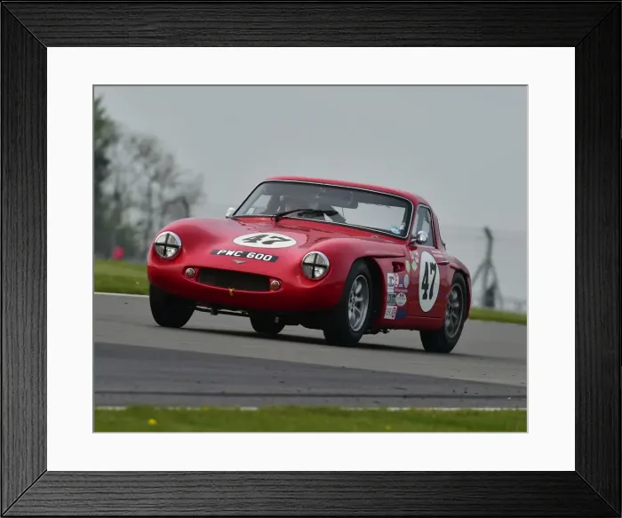 Framed Print : CM18 9706 Malcolm Paul, Rick Bourne, TVR Grantura Mk III Framed Print : CM18 9706 Malcolm Paul, Rick Bourne, TVR Grantura Mk III