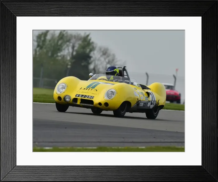 Framed Print : CM18 9702 Ben Mitchell, Jason Yates, Lotus 11, Custard Climax Framed Print : CM18 9702 Ben Mitchell, Jason Yates, Lotus 11, Custard Climax
