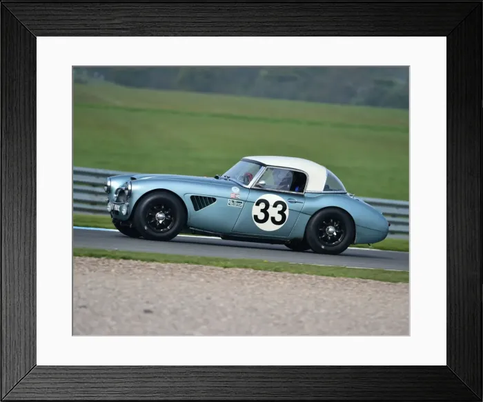 Framed Print : CM18 9630 Alex Bell, Julian Thomas, Austin Healey 3000 Framed Print : CM18 9630 Alex Bell, Julian Thomas, Austin Healey 3000