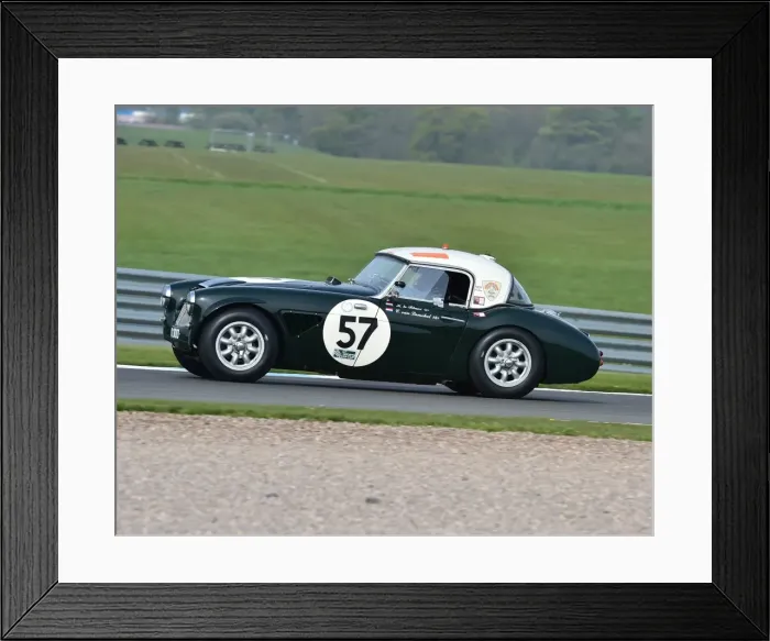 Framed Print : CM18 9617 Karsten Le Blanc, Christian van Lanschot, Austin Healey 3000 Framed Print : CM18 9617 Karsten Le Blanc, Christian van Lanschot, Austin Healey 3000