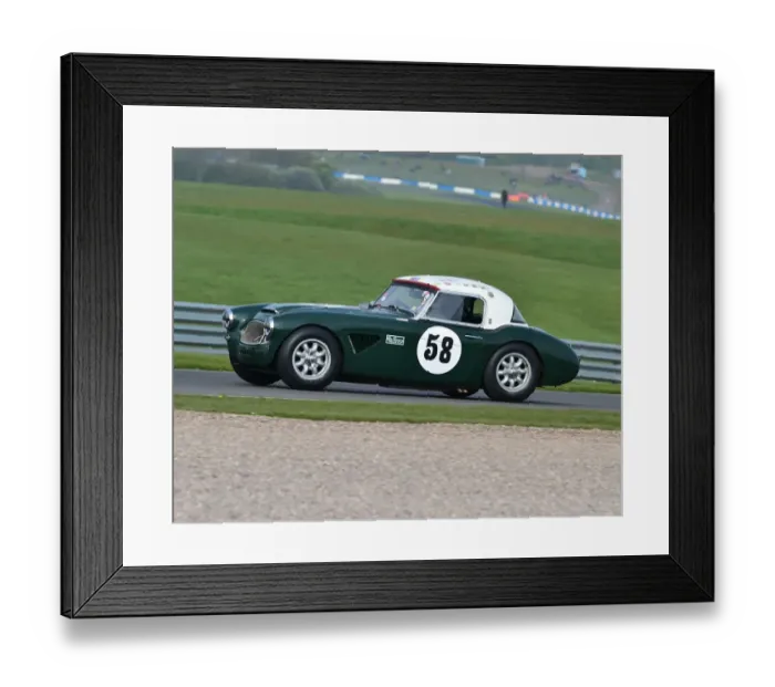 Framed Print : CM18 9614 Harvey Woods, Mark Pangborn, Austin Healey 3000 Framed Print : CM18 9614 Harvey Woods, Mark Pangborn, Austin Healey 3000