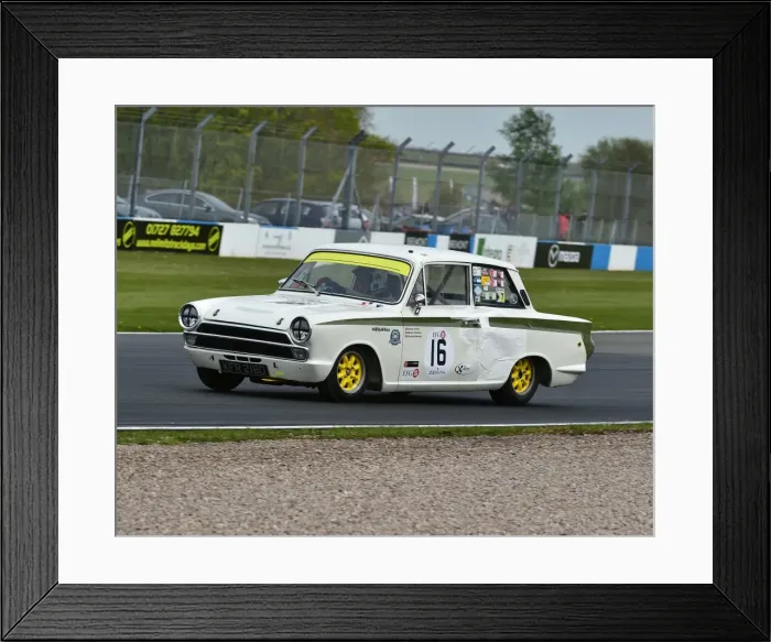 Framed Print : CM19 0193 David Tomlin, Ford Lotus Cortina Framed Print : CM19 0193 David Tomlin, Ford Lotus Cortina