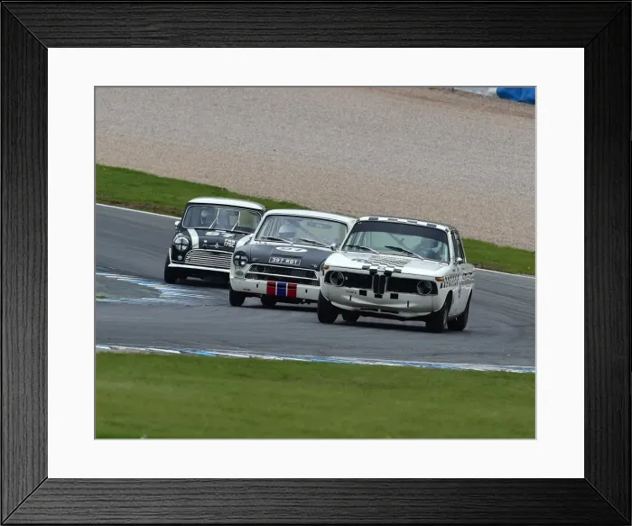 Framed Print : CM18 8283 Amanda Stretton, Peter James, BMW 1800 Ti