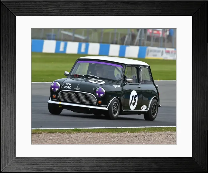 Framed Print : CM19 0169 Peter Baldwin, Graham Churchill, Morris Mini Cooper S Framed Print : CM19 0169 Peter Baldwin, Graham Churchill, Morris Mini Cooper S