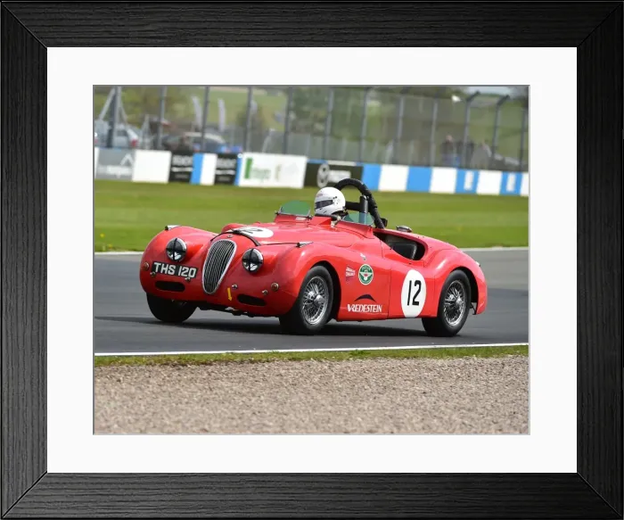 Framed Print : CM18 9910 Andy Keith-Lucas, Jaguar XK120 Framed Print : CM18 9910 Andy Keith-Lucas, Jaguar XK120