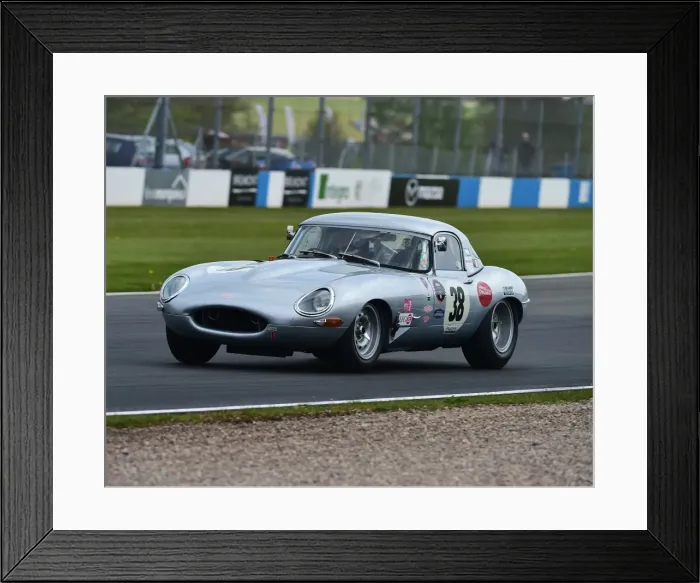 Framed Print : CM18 9894 Cliff Gray, Martin Brewer, Jaguar E-Type Framed Print : CM18 9894 Cliff Gray, Martin Brewer, Jaguar E-Type