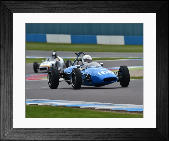 Framed Print : CM18 8774 Sharon Adelman, Brabham BT6
