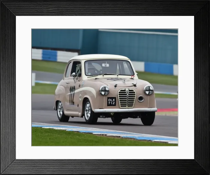 Framed Print : CM18 9307 John Cleland, Tony Shirtcliffe, Austin A30 Academy Framed Print : CM18 9307 John Cleland, Tony Shirtcliffe, Austin A30 Academy