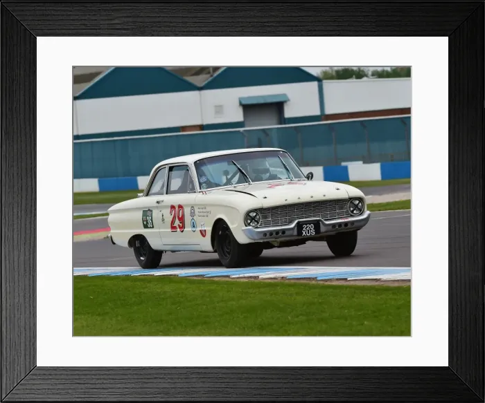 Framed Print : CM18 9299 Mike Haigh, Ford Falcon