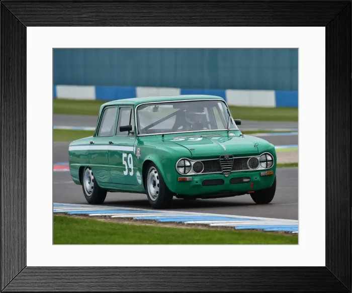 Framed Print : CM18 9267 Antony Ross, Alfa Romeo Giulia Ti Framed Print : CM18 9267 Antony Ross, Alfa Romeo Giulia Ti