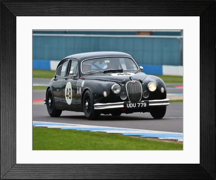 Framed Print : CM18 9315 Richard Butterfield, Peter Dorlin, Jaguar Mk1 Framed Print : CM18 9315 Richard Butterfield, Peter Dorlin, Jaguar Mk1