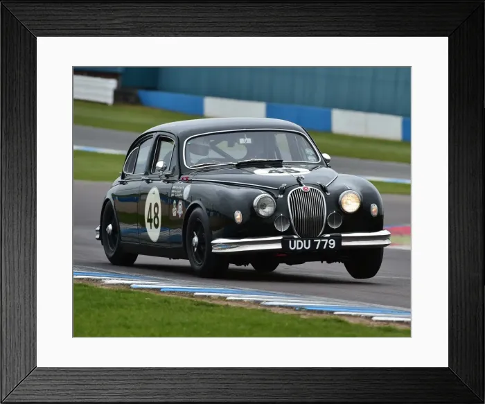 Framed Print : CM18 9232 Richard Butterfield, Peter Dorlin, Jaguar Mk1 Framed Print : CM18 9232 Richard Butterfield, Peter Dorlin, Jaguar Mk1