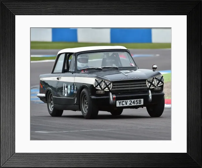 Framed Print : CM18 9201 Geoff Mackrill, Triumph Vitesse 6 Framed Print : CM18 9201 Geoff Mackrill, Triumph Vitesse 6