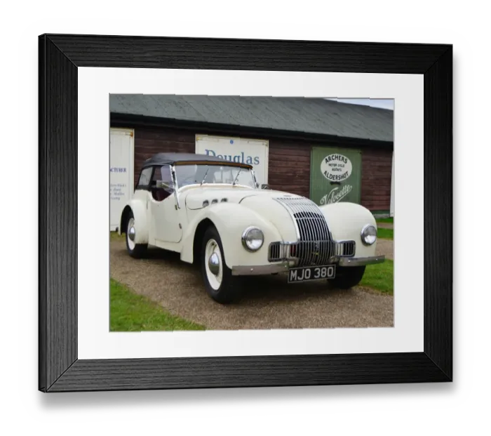 Framed Print : CJ7 1114 Allard V8 Framed Print : CJ7 1114 Allard V8