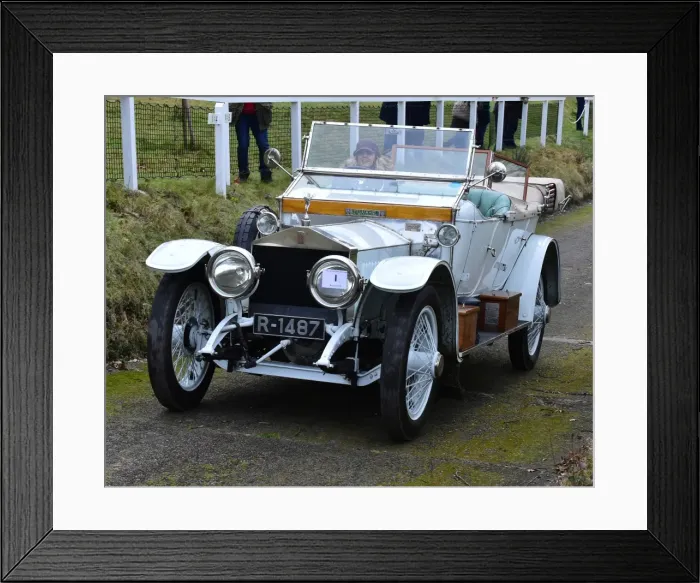 Framed Print : CM22 3105 Ms Katie Forrest, Rolls Royce Silver Ghost Framed Print : CM22 3105 Ms Katie Forrest, Rolls Royce Silver Ghost