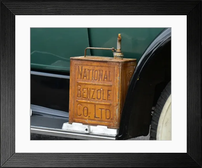 Framed Print : CM22 3167 National Benzole, Petrol Can Framed Print : CM22 3167 National Benzole, Petrol Can