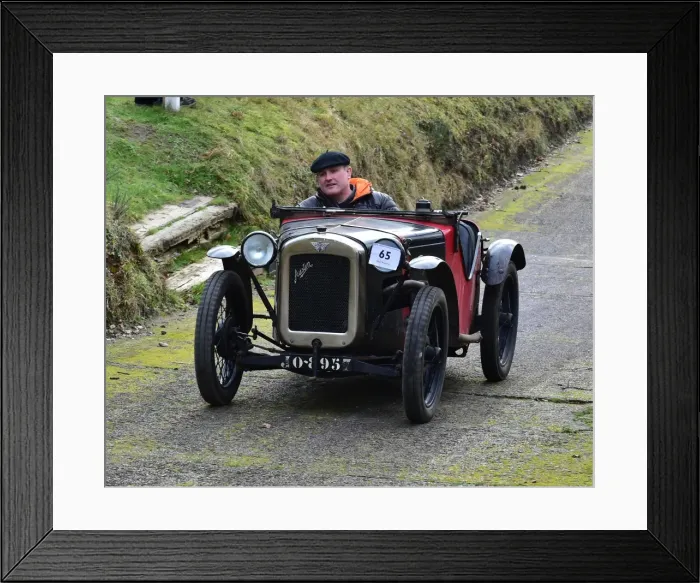 Framed Print : CM22 3057 Richard Marsh, Austin 7 Ulster Framed Print : CM22 3057 Richard Marsh, Austin 7 Ulster