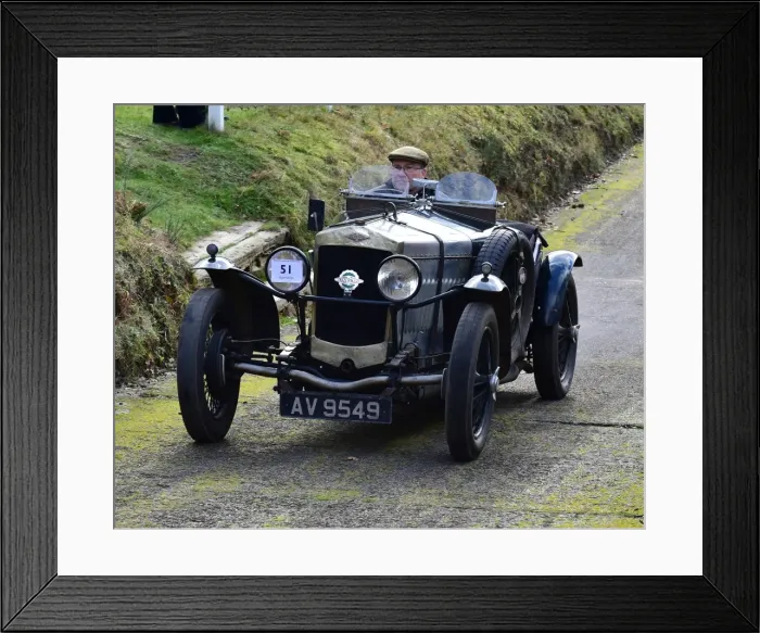 Framed Print : CM22 3032 David Rolfe, Frazer Nash Super Sports