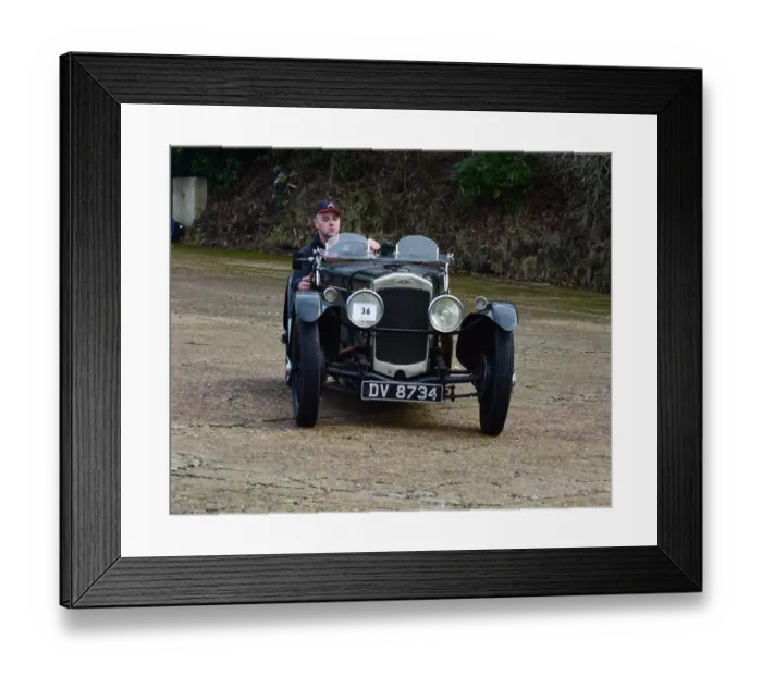 Framed Print : CM22 2824 Mark Ballard, Frazer Nash Falcon TT Replica Framed Print : CM22 2824 Mark Ballard, Frazer Nash Falcon TT Replica