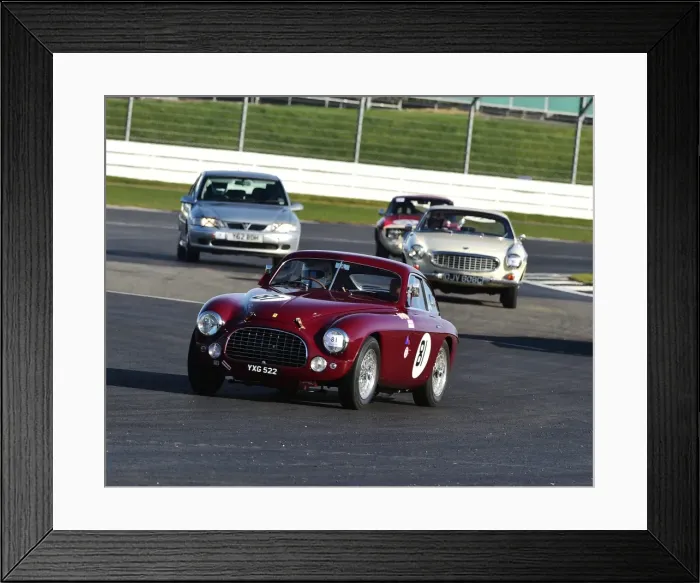 Framed Print : CM22 4044 Mrs Margaret Diffey, Ferrari 212