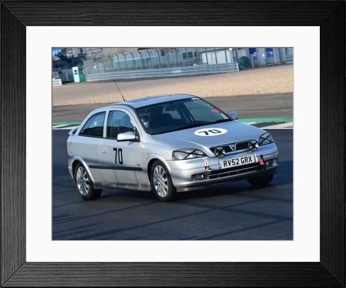 Framed Print : CM22 3549 Mark Gold, Vauxhall Astra SRi