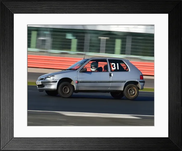 Framed Print : CM22 4279 Harry Painter, Peugeot 106