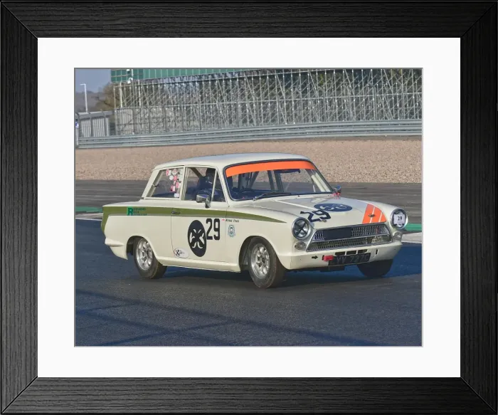 Framed Print : CM22 3454 Michael Steele, Ford Cortina Framed Print : CM22 3454 Michael Steele, Ford Cortina