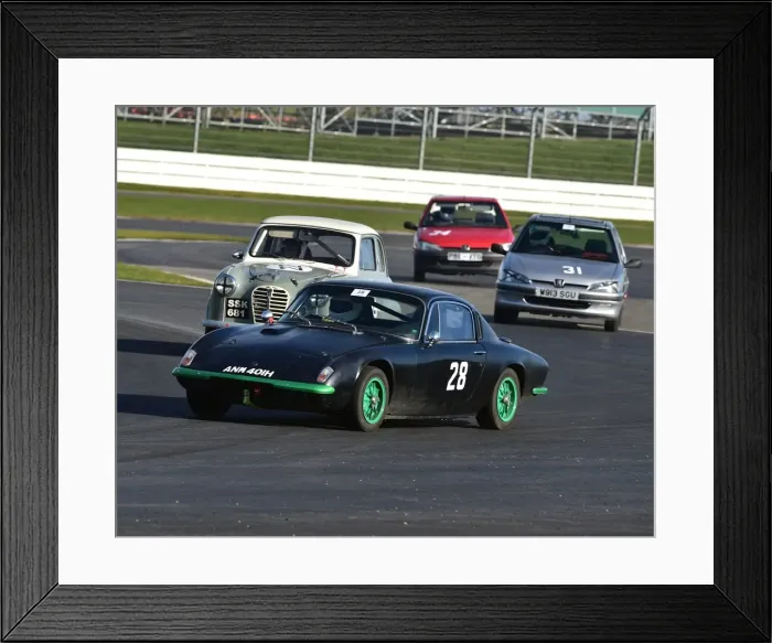 Framed Print : CM22 4042 Adam Painter, Lotus Elan 2S