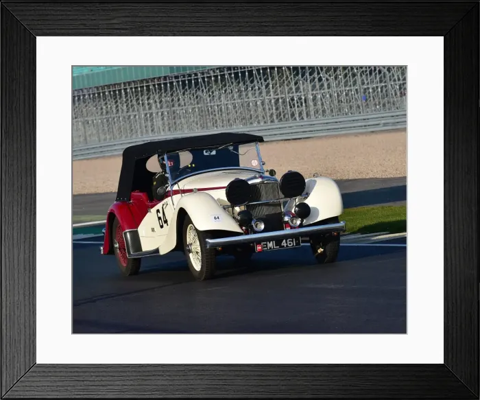 Framed Print : CM22 3418 Dr Ian Fyfe, Alvis 4-3 Tourer Framed Print : CM22 3418 Dr Ian Fyfe, Alvis 4-3 Tourer