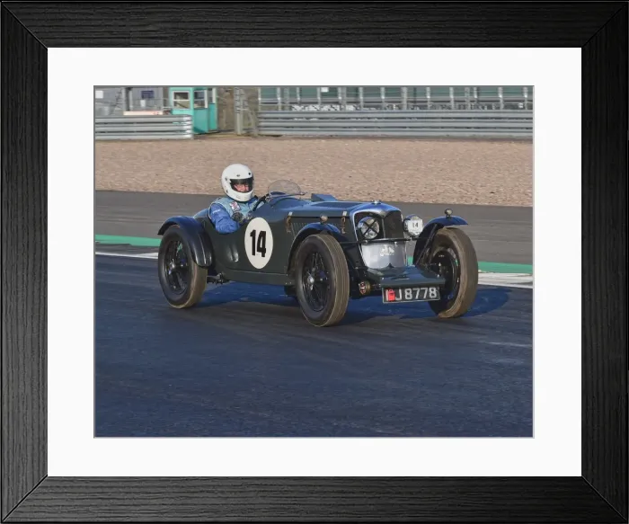 Framed Print : CM22 3340 Nicholas Lees, Riley Special 2 seater Framed Print : CM22 3340 Nicholas Lees, Riley Special 2 seater