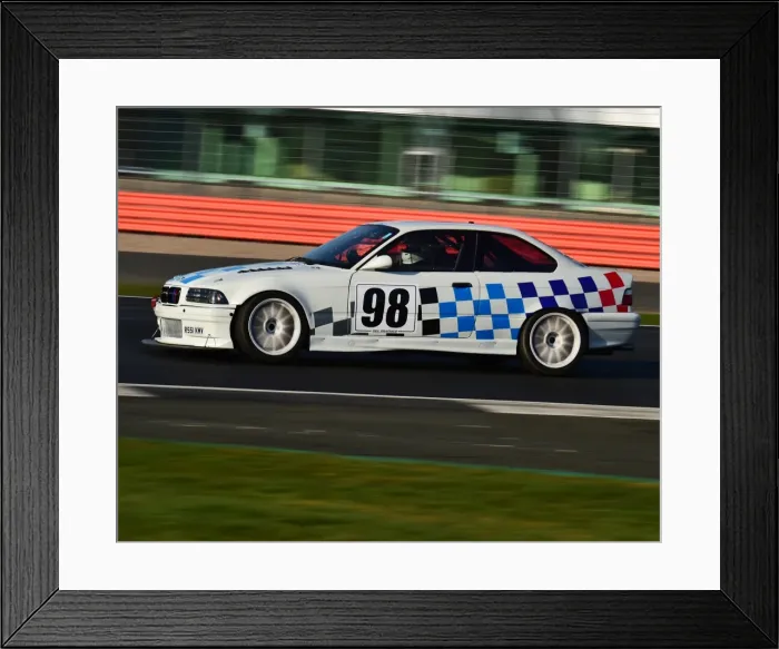 Framed Print : CM22 4439 Geraint Owen, BMW M3 E36