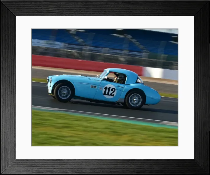 Framed Print : CM22 4437 Patrick Blakeney-Edwards, Austin Healey 3000 Framed Print : CM22 4437 Patrick Blakeney-Edwards, Austin Healey 3000