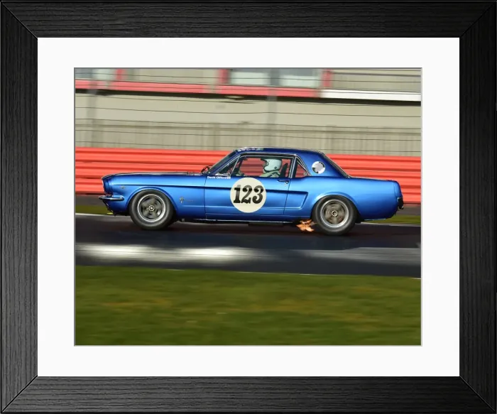 Framed Print : CM22 4368 David Clifford, Ford Mustang