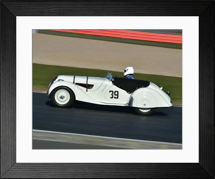 Framed Print : CM22 3911 Timothy Jarrett, Frazer Nash BMW 328 Framed Print : CM22 3911 Timothy Jarrett, Frazer Nash BMW 328