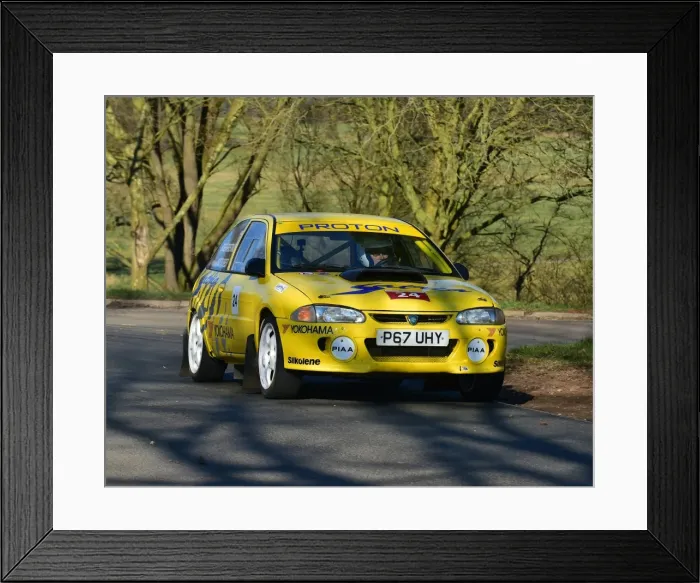 Framed Print : CM22 5248 Roger Priestnall, Proton Satria S1600 Framed Print : CM22 5248 Roger Priestnall, Proton Satria S1600
