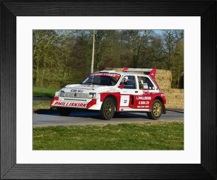Framed Print : CM22 5219 Warren Philliskirk, MG Metro 6R4 Framed Print : CM22 5219 Warren Philliskirk, MG Metro 6R4