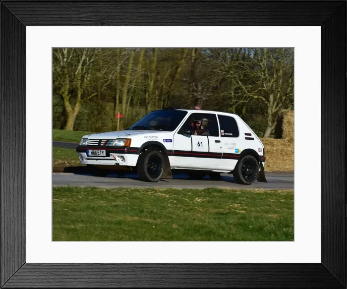 Framed Print : CM22 5196 Mark Young, Peugeot 205 Gti Framed Print : CM22 5196 Mark Young, Peugeot 205 Gti