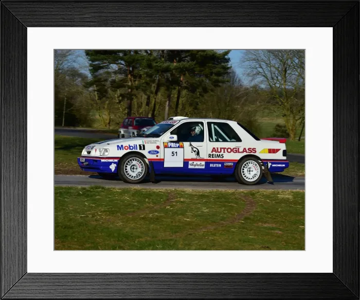 Framed Print : CM22 5186 Clayton Parmenter, Ford Sierra Cosworth Framed Print : CM22 5186 Clayton Parmenter, Ford Sierra Cosworth