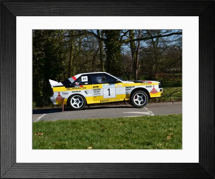 Framed Print : CM22 4901 David Halford, Audi Quattro Sport Framed Print : CM22 4901 David Halford, Audi Quattro Sport