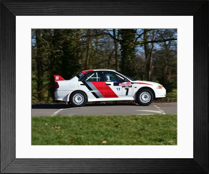 Framed Print : CM22 4890 Steve Chamberlain, Mitsubishi Evo IV Framed Print : CM22 4890 Steve Chamberlain, Mitsubishi Evo IV