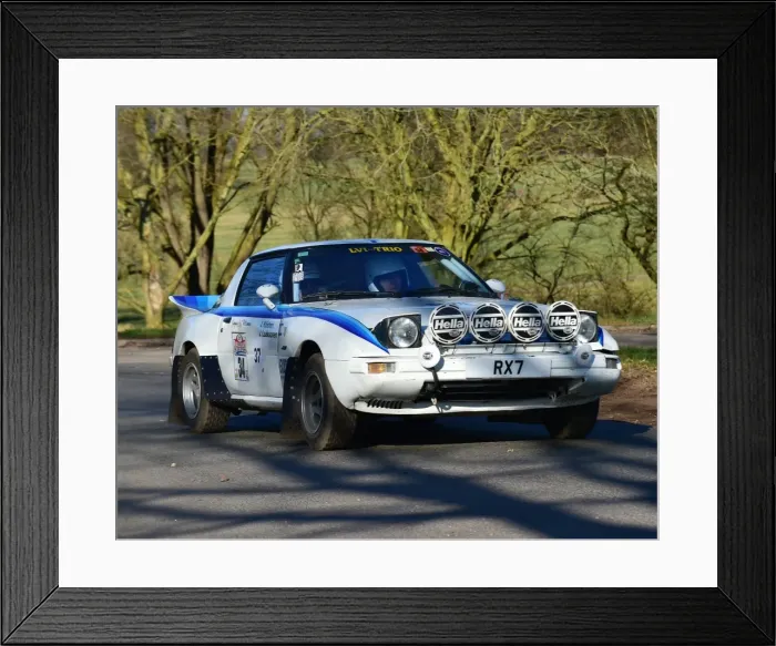 Framed Print : CM22 5272 Jeff Williamson, Mazda RX7 Framed Print : CM22 5272 Jeff Williamson, Mazda RX7